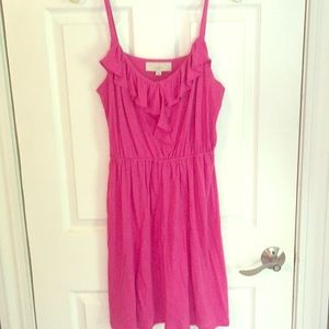 Loft Sundress with ruffle detail